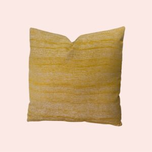 Accueil coussin artisanal en tissu d'éditeur 40x40 cm